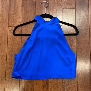 Superdown Blue Halter